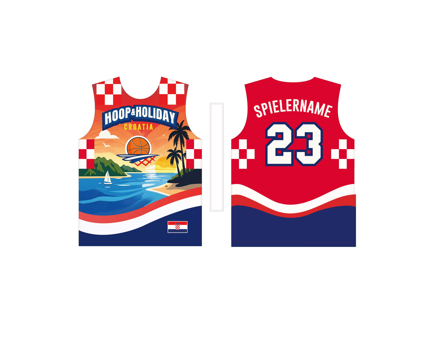 NUR Trikot "Hoop & Holiday" mit Name individualisiert