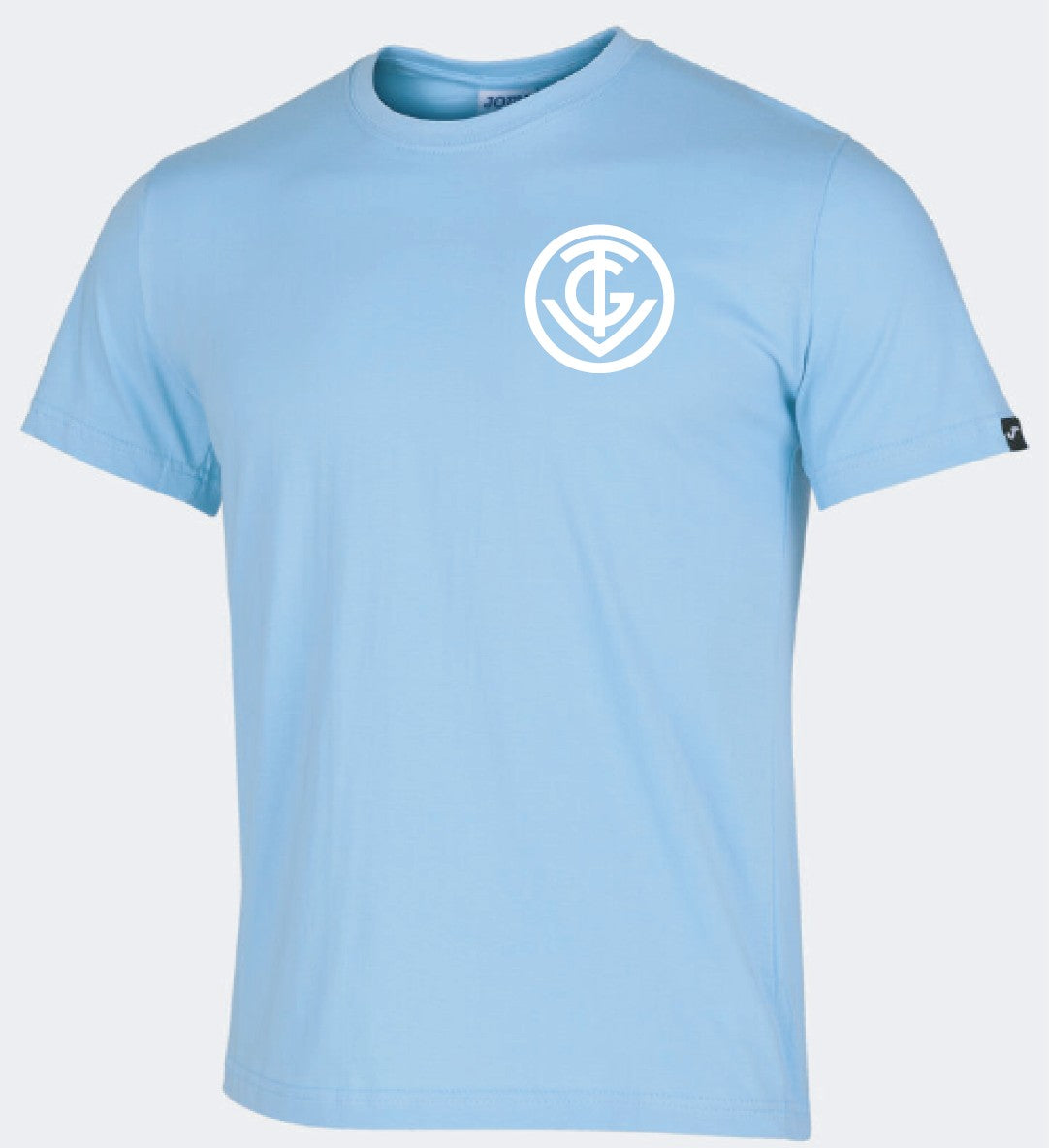 Premium T-Shirt VEITS-Basketball hellblau (Marke Joma)